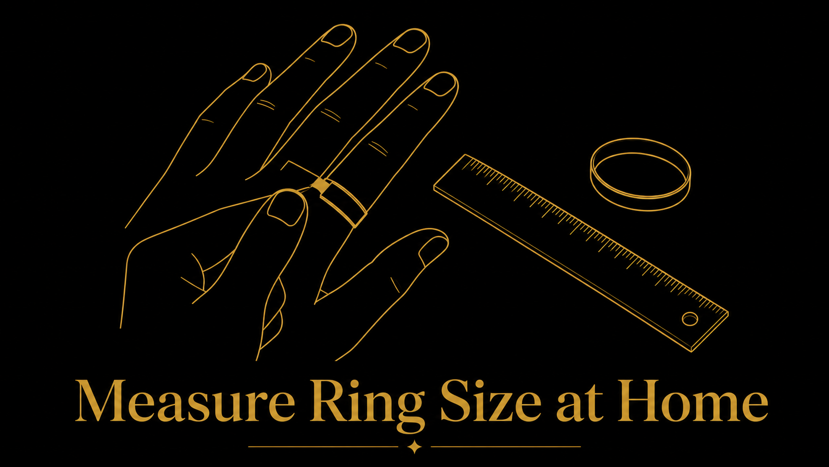 How to Measure Ring Size at Home